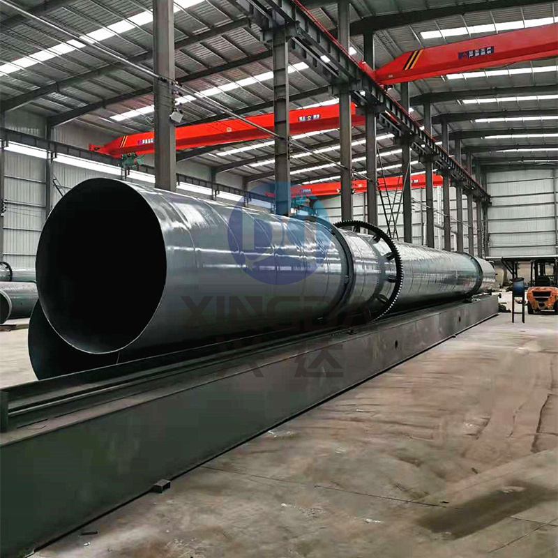 鸡粪干燥设备滚筒式烘干机在整条有机肥生产线中的作用